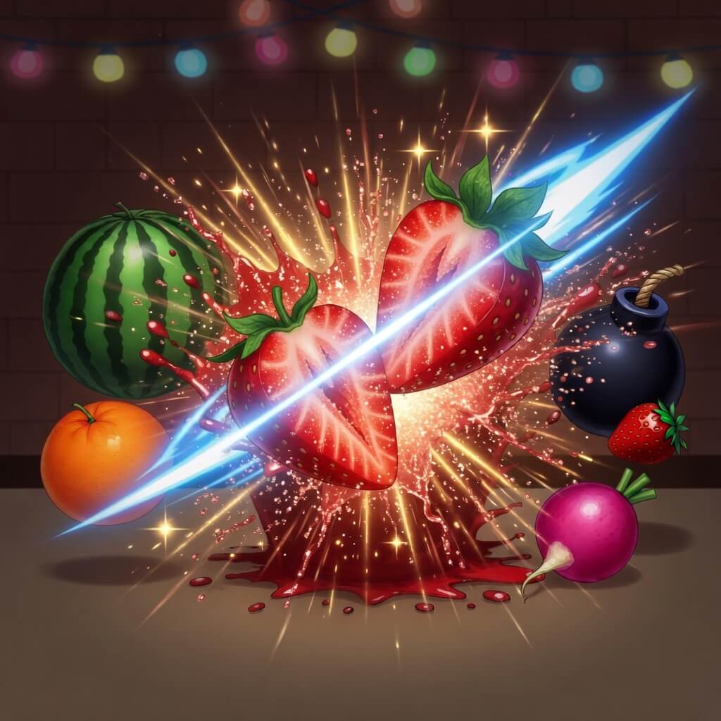 Fruit Slicer: Night Market