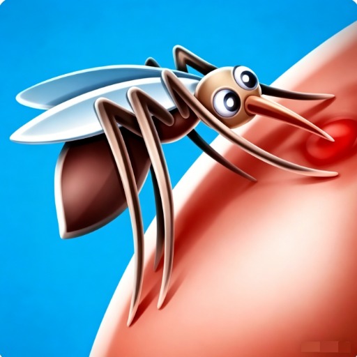 Mosquito Swarm Beach Attack