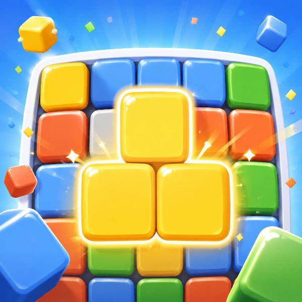 Candy Grid Bloom