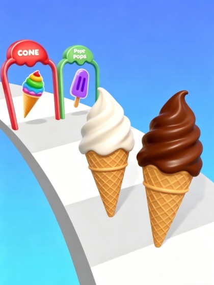 Ice Cream Stack Run