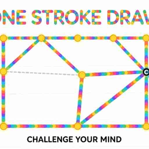 Rainbow One Stroke Draw