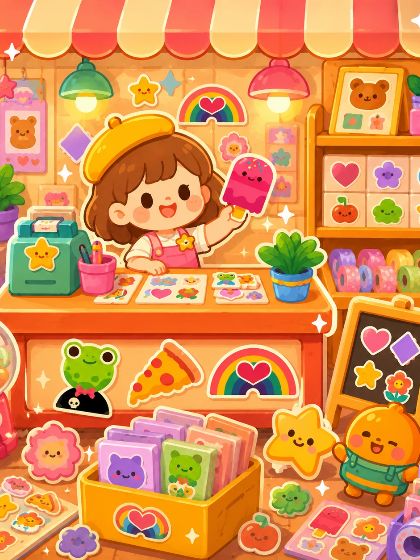 Cozy Sticker Studio