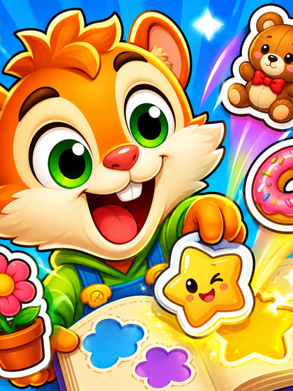 Sticker Book Daydreams