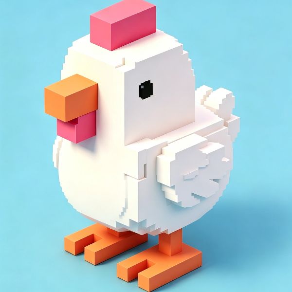 Crossy Cluck Rails