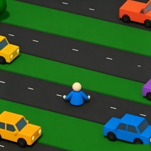 Road crosser