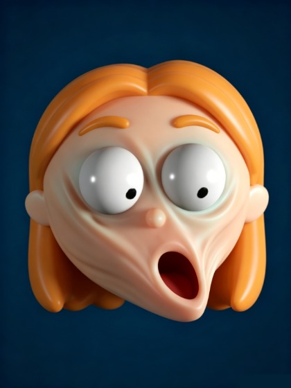 Jelly Girl Face Stretch