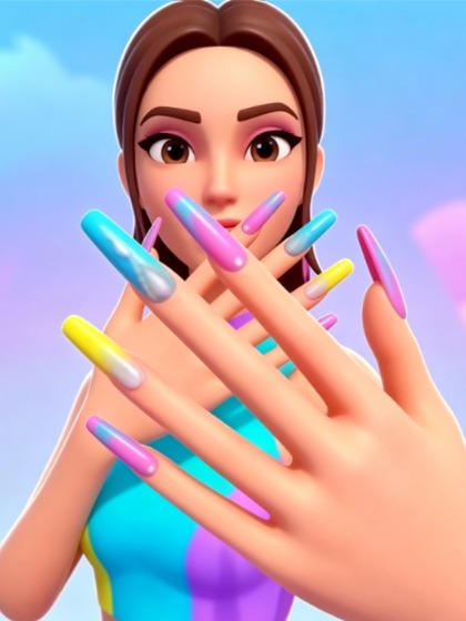 Long Nails Sky Run