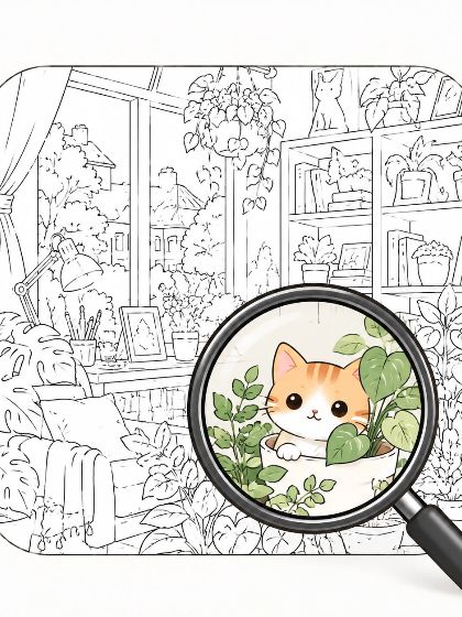 Purrfect Line Hunt