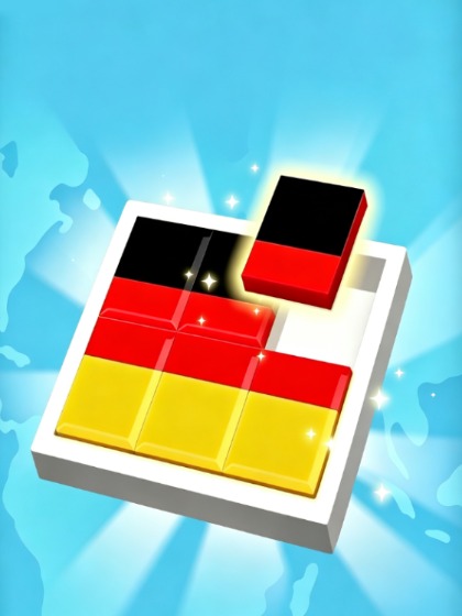 Flag Assemble Puzzle