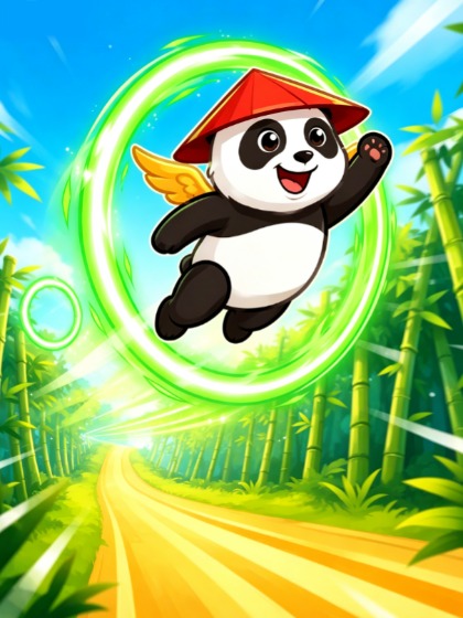 Panda Go Ring Rush