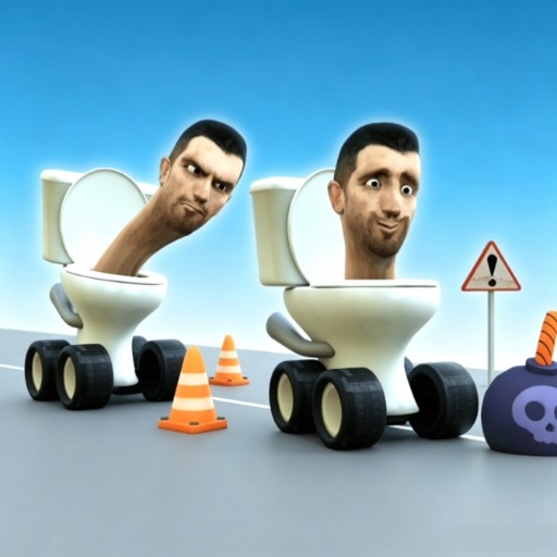 Toilet Racer Rush