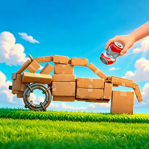 Build a Car from Trash