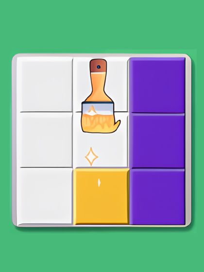 Paint Grid Puzzle