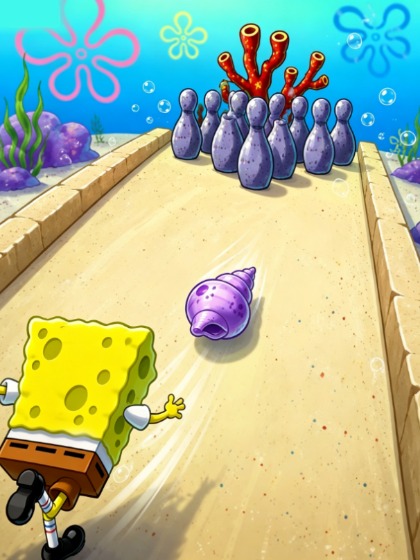Bowling with Spongebob!